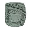 Fireside Sofa Cover,Stretch Armless Lounge Chaise Slipcover Lazy Floor Sofa Couch Furniture Protector Bean Bag Couch Cover with Elastic Bottom for Living Room Bedroom.Jacquard Fabric (Bean green) view 2