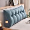 SDTREUU Triangle Headboard Pillow Wedge Headboard Pillow Gap Headboard Pillow Double Bed Pillow Large Cushion Reading Pillow Side Pocket Backrest Pillow (Color : G, Size : 59x20x8inches) view 1