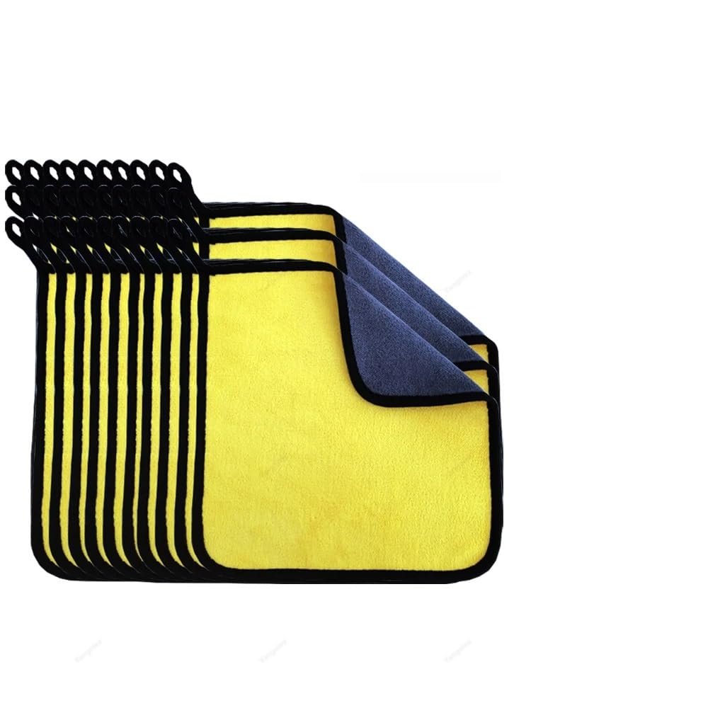 HomeLoft Basics Towel 3/10/30Pcs Extra Soft Car Wash Microfiber Towel Car Cleaning Drying Cloth Car Care Cloth Detailing Car Wash Towel Cleaning Tools Y-30x30CM(30PCS) Top