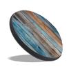 Vintage Teal Turquoise Wood Grain Design Set of 4 Stove Burner Covers - Premium Round Electric Stove Range Protectors,8 IN & 10 IN view 2