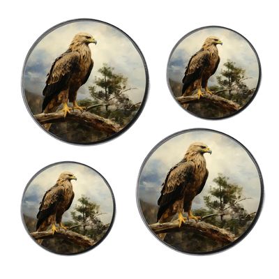 Eagle Colorful Set of 4 Stove Burner Covers - Premium Round Electric Stove Range Protectors,8 IN & 10 IN