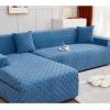 Sofa Slipcovers L Shape Strecth Velvet Sofa Cover 1/2/3/4 Seater Couch Cover Chaise Longue Living Room Furniture Protectors view 3