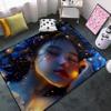 Princess Rugs - Teen Girls Rugs for Girls Bedroom, Cute Kids Room Decor Carpet Blue Princess Theme Bedroom for Living Playing Room Kids Play Rug 2.5x4 Feet view 1
