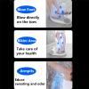 HEAXIY 1350W Full Body Dryer, Negative Ion Body Dryer with 2 Gears Adjustment, Quick Air Drying, Heating & Cooling - Can Be Used at Home and Bathroom view 4