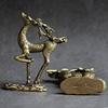 Copper Ornaments Exorcism Mascot Brass Crafts Pure Copper Pendant (), 1x2, Yellow view 4