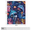 TOWINSFB Marine Life Dolphin Flannel Throw Blanket, Soft Lightweight Cozy Warm Undersea World Fish Jellyfish Coral Seaweed Blankets for Couch Bed Travel- 50"x60" view 2