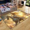 CDIWIDH Princess Rugs for Bedroom - Kids Rugs for Bedroom Girls, Galaxy Theme Princess Print Girl Room Rug Girls Decor Living Room Kids Play Rug4.5x6 Feet view 3