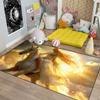 CDIWIDH Princess Rugs for Bedroom - Kids Rugs for Bedroom Girls, Galaxy Theme Princess Print Girl Room Rug Girls Decor Living Room Kids Play Rug4.5x6 Feet view 4