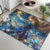 CDIWIDH Princess Rugs for Girls Bedroom - Teen Girls Area Rugs for Bedroom, Cute Girl Rug Princess Room Decor Kids Carpet Living Room Indoorofa Floor Mats Yoga Mats 2x3 Feet view 1