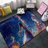 CDIWIDH Princess Rugs for Teen Girls Bedroom - Cute Girls Rug Kids Area Rugs for Bedroom Princess Pattern Decor Living Room Kids Room Carpet 4.5x6 Feet view 1