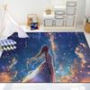 CDIWIDH Princess Rugs for Teen Girls Bedroom - Cute Girls Rug Kids Area Rugs for Bedroom Princess Pattern Decor Living Room Kids Room Carpet 4.5x6 Feet view 2
