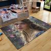 CDIWIDH Princess Rugs for Girls Bedroom - Teen Girls Area Rugs for Bedroom, Cute Girl Rug Princess Room Decor Kids Carpet Living Room Indoorofa Floor Mats Yoga Mats 4.5x6 Feet view 3