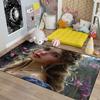 CDIWIDH Princess Rugs for Girls Bedroom - Teen Girls Area Rugs for Bedroom, Cute Girl Rug Princess Room Decor Kids Carpet Living Room Indoorofa Floor Mats Yoga Mats 4.5x6 Feet view 4