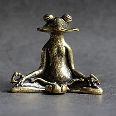 Copper Ornaments Exorcism Mascot Brass Crafts Pure Copper Pendant (), 1x2, Yellow