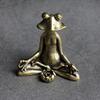 Copper Ornaments Exorcism Mascot Brass Crafts Pure Copper Pendant (), 1x2, Yellow view 4
