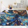 CDIWIDH Princess Rugs for Girls Bedroom - Teen Girls Area Rugs for Bedroom, Cute Girl Rug Princess Room Decor Kids Carpet Living Room Indoorofa Floor Mats Yoga Mats 4.5x6 Feet view 2