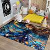 CDIWIDH Princess Rugs for Girls Bedroom - Teen Girls Area Rugs for Bedroom, Cute Girl Rug Princess Room Decor Kids Carpet Living Room Indoorofa Floor Mats Yoga Mats 4.5x6 Feet view 4