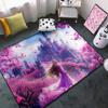 CDIWIDH Princess Rugs - Teen Girls Rugs for Girls Bedroom, Cute Princess Theme Kids Carpet Decor 4.5x6 Feet view 1