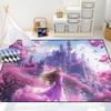 CDIWIDH Princess Rugs - Teen Girls Rugs for Girls Bedroom, Cute Princess Theme Kids Carpet Decor 4.5x6 Feet view 2