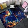CDIWIDH Princess Rugs for Bedroom - Kids Rugs for Bedroom Girls, Galaxy Theme Princess Print Girl Room Rug Girls Decor Living Room Kids Play Rug 3x5 Feet view 1