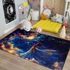 CDIWIDH Princess Rugs for Bedroom - Kids Rugs for Bedroom Girls, Galaxy Theme Princess Print Girl Room Rug Girls Decor Living Room Kids Play Rug 3x5 Feet view 4