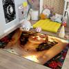CDIWIDH Princess Rugs for Girls Bedroom - Teen Girls Area Rugs for Bedroom, Cute Girl Rug Princess Room Decor Kids Carpet Living Room Indoorofa Floor Mats Yoga Mats 4.5x6 Feet view 4