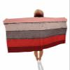 IDOWMAT Farm Beach Towel 35"x70" Microfiber Bath Towel for Travel Swim Pool Sandproof Quick Dry Oversized Towel for Yoga Camping Retro Rustic Old Farm Barn Wood Red Brown Beach Towel for Women Men view 1