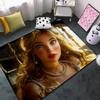 CDIWIDH Princess Rugs for Bedroom - Teen Girls Rugs for Teen Girls Adult, Kawaii Princess Theme Kids Rug Bedroom Decor Living Roomofa Floor Mats Yoga Mats 4.5x6 Feet view 1