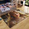 CDIWIDH Princess Rugs for Bedroom - Teen Girls Rugs for Teen Girls Adult, Kawaii Princess Theme Kids Rug Bedroom Decor Living Roomofa Floor Mats Yoga Mats 4.5x6 Feet view 3