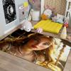 CDIWIDH Princess Rugs for Bedroom - Teen Girls Rugs for Teen Girls Adult, Kawaii Princess Theme Kids Rug Bedroom Decor Living Roomofa Floor Mats Yoga Mats 4.5x6 Feet view 4