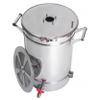HomeLoft Basics Profi Gin Moonshine Still - Home Distiller - Advanced, Time-Saving Solution for Crafting Premium Homemade Gin (37 liters), Silver view 3