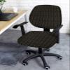 Habtucy Black Gold Striped Office Chair Cover 2 Piece, Stretch Elastic Computer Desk Rotating Chair Seat Back Covers, Stretchable Chair Slipcover Protectors Cover Boho Minimalist Geometric Bohemia view 3