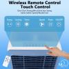TAKYWEP Swamp Cooler, 3500CFM Evaporative Air Cooler with 13.2 Gallon Water Tank and 4 Ice Packs, 12H Timer, 3 Modes & Wind Speeds for Outdoor Indoor Use view 3