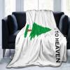 an Appeal to Heaven Flag Throw Blanket 60"x50" Soft Cozy Lightweight Blanket Fuzzy Blanket for Couch Bed Sofa view 1