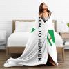 an Appeal to Heaven Flag Throw Blanket 60"x50" Soft Cozy Lightweight Blanket Fuzzy Blanket for Couch Bed Sofa view 3