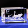 DubMag Crystal Ornaments, 3D ornamentsLunar Vehicle Machine Model Carved Crystal Pendulum Lunar Exploration Plan Crystal view 2