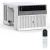 Zstar 8000 BTU U-Shaped Window Air Conditioner, U Shaped Window ac Air Units Cools Up to 350 sq. ft., Open Window Flexibility, Sleep Mode, Ultra Quiet, Energy Efficient, window ac unit for Room Home view 1