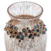 Jay Strongwater Norah Bejeweled Vase - Peacock - SDH2562-289 view 2