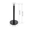 Paper Towel Holder Tissue Paper Holder Kitchen Roll Stainless Steel Storage Organizer Shelf Black Toilet Desktop Paper Holder Vertical Tissue Rack Kitchen Roll Holder (Color : C) view 2