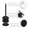 Paper Towel Holder Tissue Paper Holder Kitchen Roll Stainless Steel Storage Organizer Shelf Black Toilet Desktop Paper Holder Vertical Tissue Rack Kitchen Roll Holder (Color : C) view 3