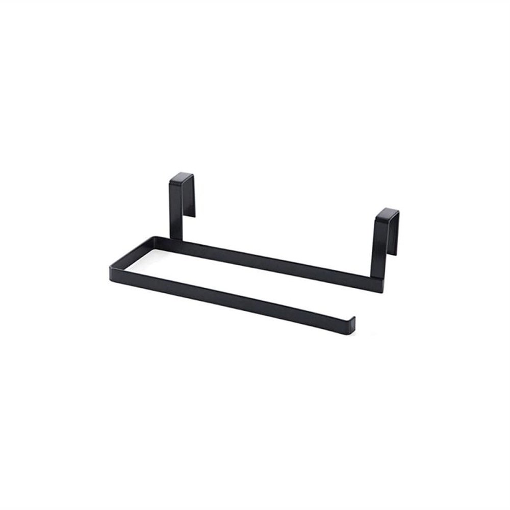 Paper Towel Holder Wall-Mounted Stainless Steel Paper Towel Holder Towel Rack Plastic Wrap Shelf Toilet Toilet Paper Wiper Rack Storage Rack Kitchen Roll Holder (Color : A)