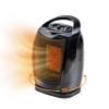 Comfort Zone 1500W Portable Ceramic Space Heater, Fan-Forced, 70 Oscillation, Adjustable Thermostat, 3 Heat Settings + Fan Mode, Small Room Heater, Overheat & Tip-Over Protection, Black view 1