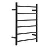 ZQFIDFYR Towel Warmer, Wall Mounted Electric Heated Towel Rack 304 Stainless Steel Heated Towel Rack with 6 Round Bar,Towel Warmer Rack for Bathroom (Hard Wired) view 1