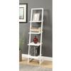 HomeStock Classic Charm 4 Tier Ladder Bookshelf view 1