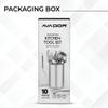 Avador Premium Set of 10 Stainless Steel Kitchen Tool Set with Holder Easy To Clean, Space Saving, Great for Cooking, Baking, Prepping view 4