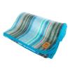 Alpaca Wool Blanket - Twin Size Bed Blanket - Alpaca Throw - Best Gift & Warm Throw, Lightweight, Couch or Camp- Outdoor - 75 x 38 Inches (Light Turquoise) view 3