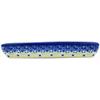 Polmedia Polish Pottery Corn Tray - Texas State Pattern Handmade in Boleslawiec Poland by Ceramika Bona + Certificate of Authenticity view 3