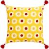 Lakeside Sunflower Embroidered Accent Pillow - All-Over Sunflower view 1