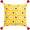 Lakeside Sunflower Embroidered Accent Pillow - All-Over Sunflower view 4