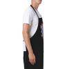 SIYTUAU Cute Hippo Aprons With Pockets Men Women Waterproof Adjustable Bib Apron Kitchen Gardening Salon Aprons For Cooking view 2